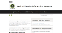 Desktop Screenshot of dfwhealthline.org